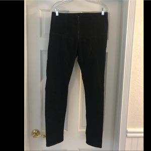 Zip Front Jeans